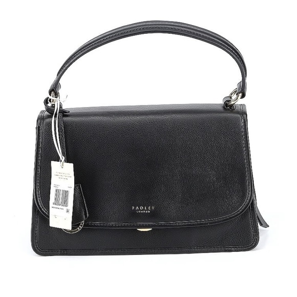 RADLEY LONDON Handbags - NWT Radley London Medium Leather Bag, Black,